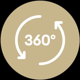 Highlight: 360° downlight