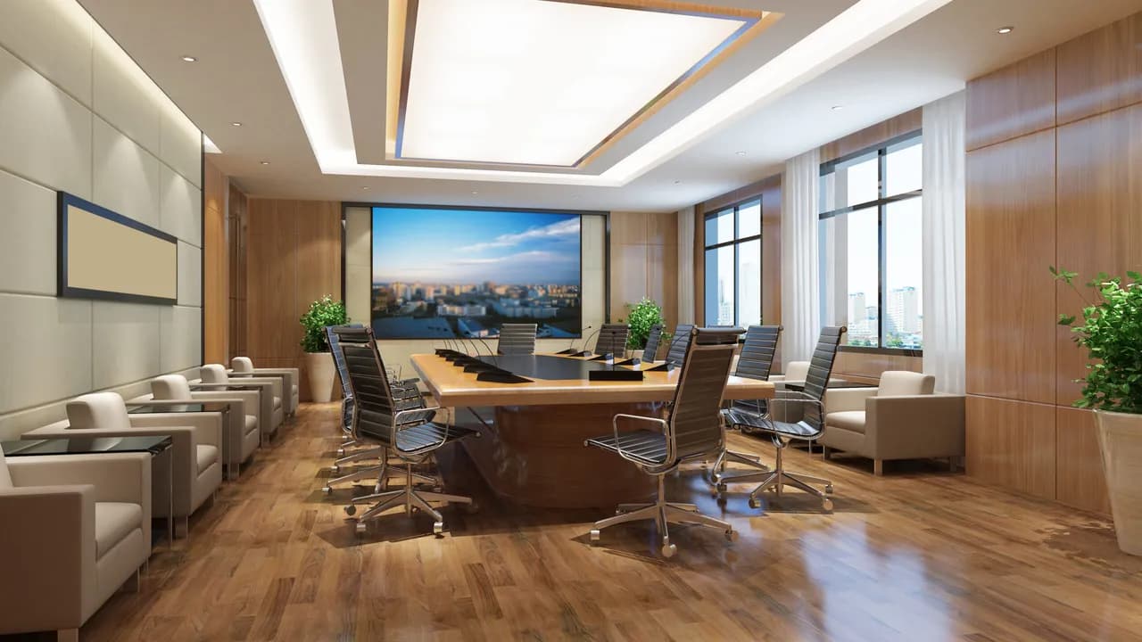 How to light office meeting and breakout rooms