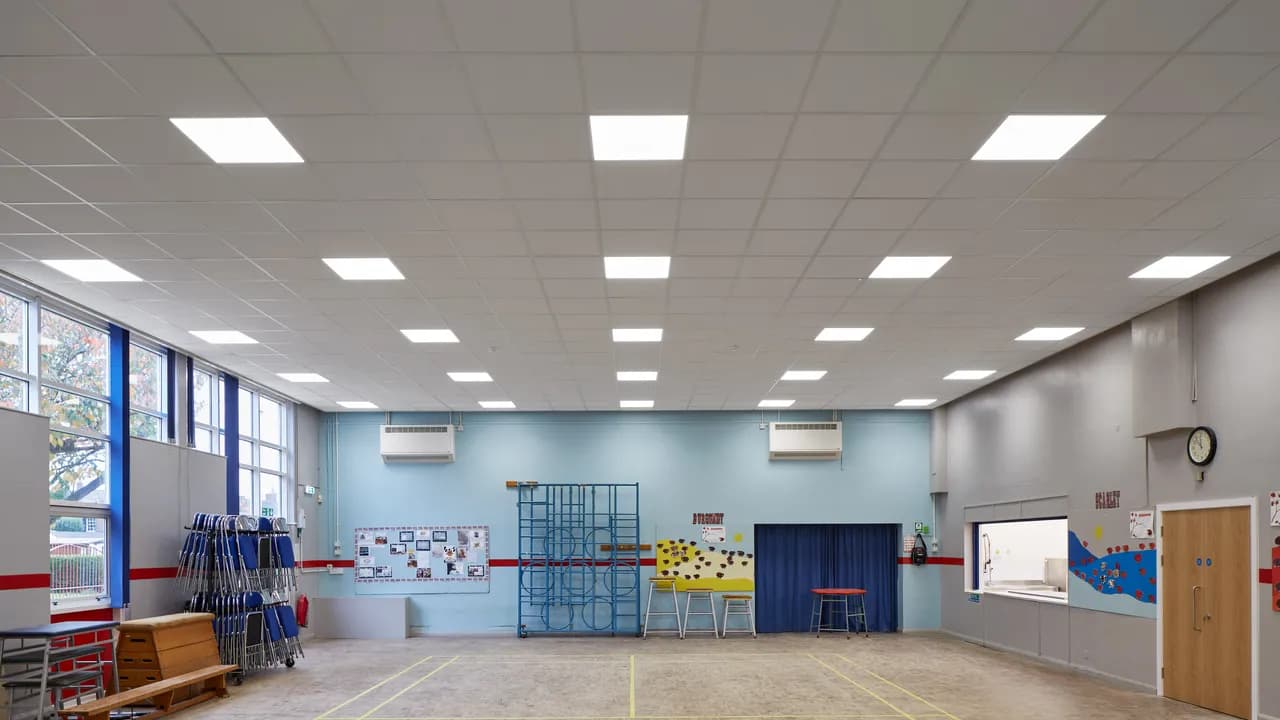 Phasing in school LED lighting on a tight budget