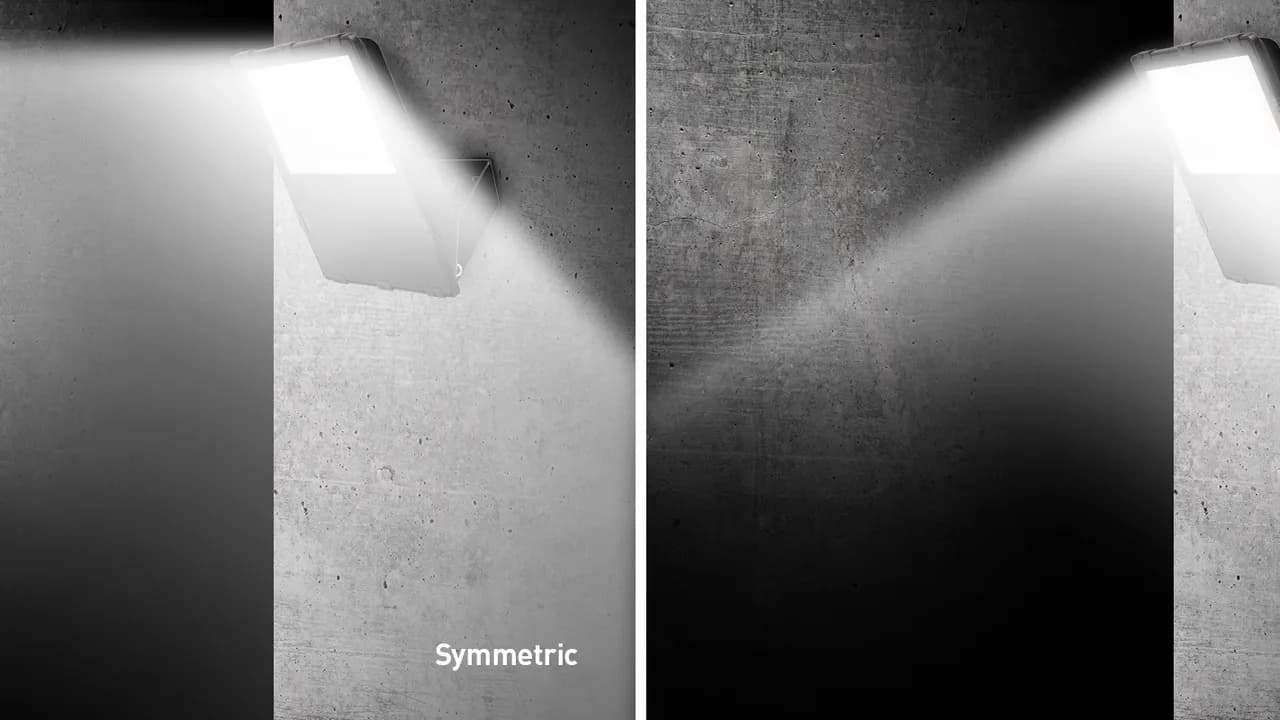 Symmetric and asymmetric lenses