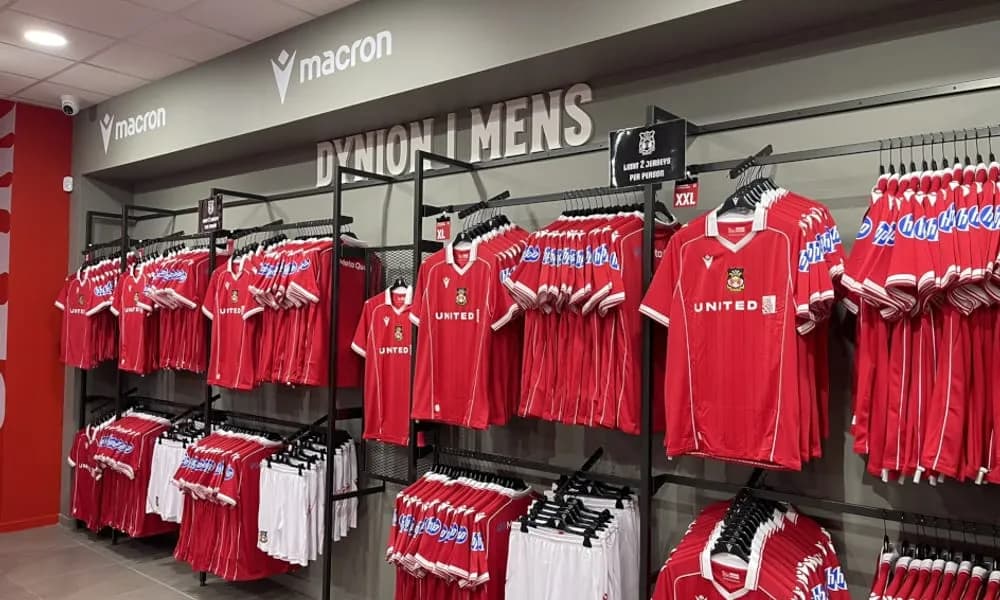 Lighting up Wrexham FC Official Shop