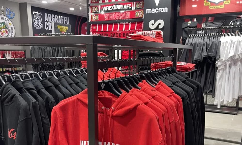 Lighting up Wrexham FC Official Shop
