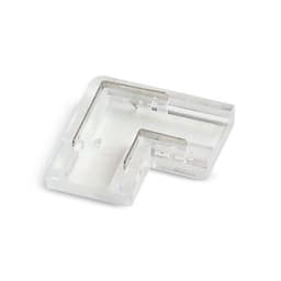 Strip to strip plastic connector 90° angle